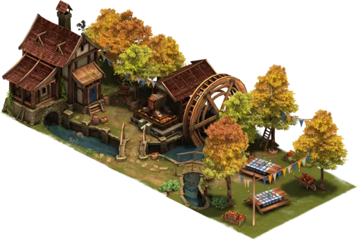 Opulente Apfelmühle