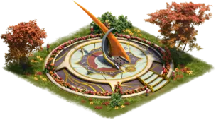 Erhabenes Meridian Sun Dial