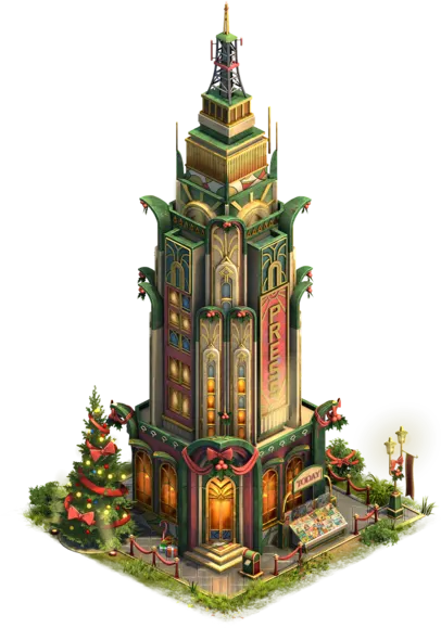 Majestic Tidings Press Tower
