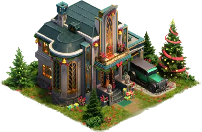 Erhabener Mistletoe Mansion